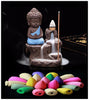 Home Decor - Small Buddha Incense Burner  + FREE 50 cones