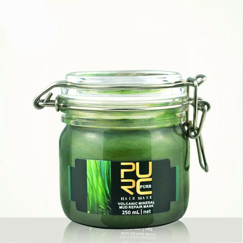 PURC Hair mask  hair care products 250ml volcanic mineral mud repair mask repair damaged hair make hair smooth and shine 11.11 - 555 Famous