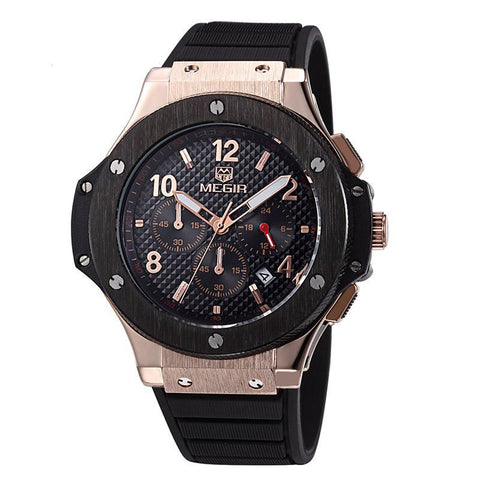 MEGIR Luxury Chronograph watch