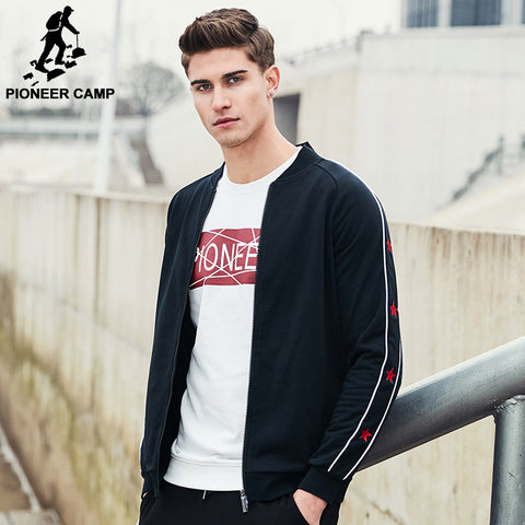 Pioneer Camp New arrival fashion jacket men Spring famous brand clothing zipper male coat casual outerwear for men AJK702053 - 555 Famous