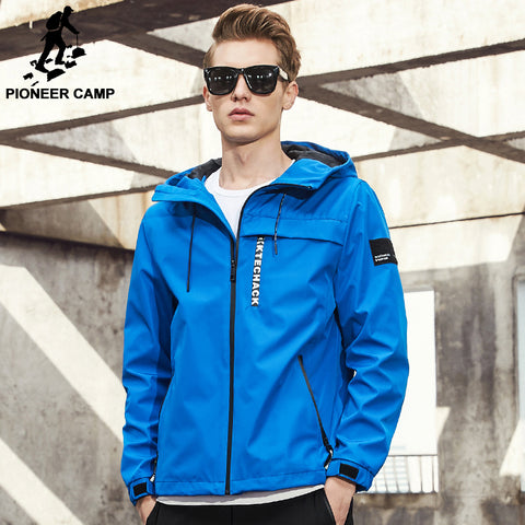 Pioneer Camp New Spring jacket men brand clothing fashion hoodie jacket coat male top quality casual outwear for men AJK707009 - 555 Famous