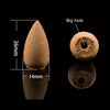 58pcs/Bottle Natural Backflow Incense Cone Grain Glass Bottle 11 Scents Tower India Sandalwood Incenses