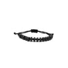 Anil Arjandas Luxury Gold Plated Stoppers Macrame Bracelet Handmade Black Zircon Bracelets Mens &Womens New Style Accessories - 555 Famous