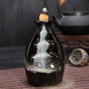 Small Cigarette Smoke Censer Ceramic Creative Jewelry Prayer Study Table Bergamot Candlestick Ornaments Religious Incense