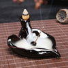 Small Cigarette Smoke Censer Ceramic Creative Jewelry Prayer Study Table Bergamot Candlestick Ornaments Religious Incense