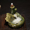 Small Cigarette Smoke Censer Ceramic Creative Jewelry Prayer Study Table Bergamot Candlestick Ornaments Religious Incense