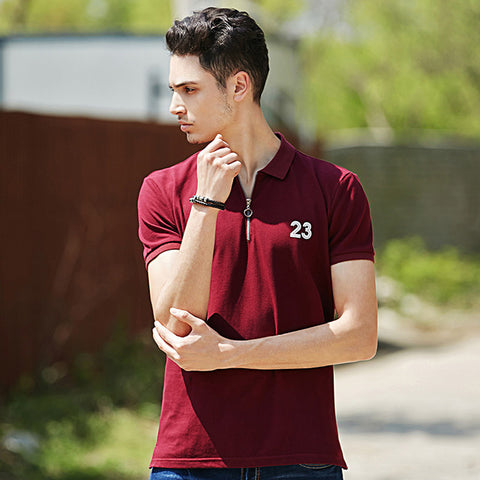 Pioneer Camp New wine red polo shirt men brand-clothing fashion simple male polo top quality casual men clothing 677035 - 555 Famous