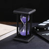 30 Minutes Crystal Transparent Sand Hourglass Timer Sandglass Timer Reloj De Arena With  Wooden Holder Home Decor Ampulheta