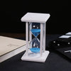 30 Minutes Crystal Transparent Sand Hourglass Timer Sandglass Timer Reloj De Arena With  Wooden Holder Home Decor Ampulheta