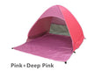 Multi Colors Fast Automatic Opening Beach tent SunShelter light weight POP UP open UV Protective tent Picnic Hiking fishing tent