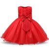 Flower Sequins Princess Toddler Girl Dress - Halloween Children 2 3 4 5 Y