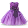 Flower Sequins Princess Toddler Girl Dress - Halloween Children 2 3 4 5 Y