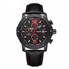 MEGIR Men Watch Relogio Masculino Top Brand Luxury Leather Military Watch Clock Men Quartz Watches Relojes Hombre 2017 Relogios - 555 Famous