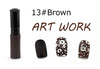 KADS Stamp polish 1 Bottle/LOT Nail Polish & stamp polish nail art pen 31 colors Optional 10g More engaging 4 Seasons - 555 Famous