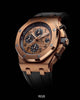 DIDUN men Watches Top Brand Luxury Quartz watches Men Steel Military Sports Watches Men rose gold WristWatch 50m water resistant - 555 Famous