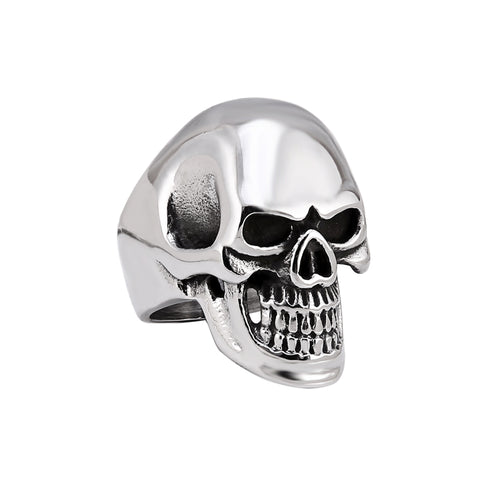soldier Men's Punk Rock Jewelry Size 8 &10 New Skull Cross Ring For Men Stainless Steel rings Personalized Gothic Bike - 555 Famous