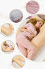 [ Q-lit Sense ] U Shaped Total Body Maternity Pillow - Comfortable Pregnancy Pillow