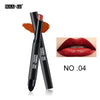 MAANGE Matte Lipstick Pen Nude Waterproof Lip Stick Makeup Double-end Moisturizer Lipstick Gloss Silky Red Sexy Beauty Cosmetic - 555 Famous