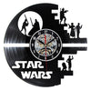 Fashion Creative Clock CD Vinyl Record Wall Clock Film STAR WARS Theme Home Decor 3D Hanging Watches Duvar Saat Home Decoracion