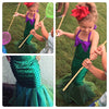 Mermaid Set Girl Princess - Halloween Costume