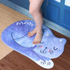 Bathroom Mat Tea Table Bibulous Antiskid False Sleeping Cat Washable Kitchen Carpet Bath Mat Bathroom Products Carpet Doormat