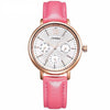 SINOBI Brand Women Watches Genuine Leather Qaurtz reloj mujer Luxury Dress Watch Ladies Quartz Rose Gold Wrist Watch Montre - 555 Famous