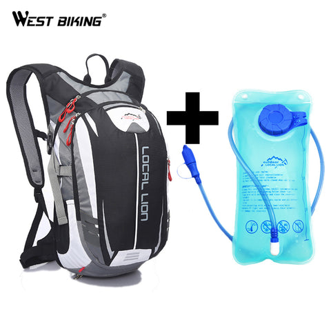 LOCAL LION 18L Soprt Bag+ 2L TPU Water Bag Backpack Bag Rucksack MTB Road Bike Bicycle Running Sport Hiking Bladder Backpacks