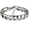 Cuban Chain Bracelet Stainless Steel - Men