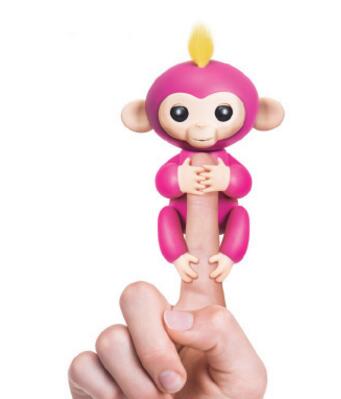 Interactive little Baby Monkey Fingerlings