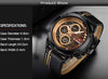 NAVIFORCE Luxury Sport Leather Quartz Men's Watch