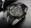 NAVIFORCE Luxury Sport Leather Quartz Men's Watch