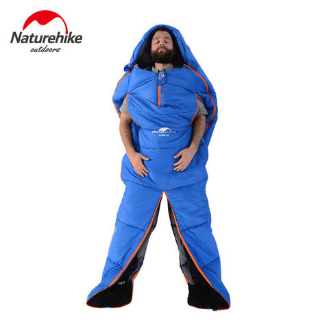 Naturehike Brand  Huamnoid Sleeping Bag Two Specificaitons  Four Seasons Adult Sleeping Bags 2016 New Product