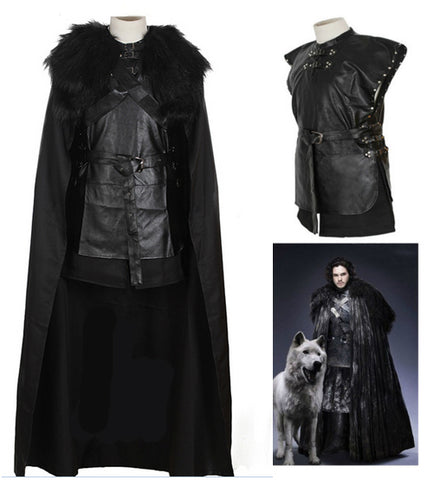 Game of Thrones - Halloween Costume Jon Snow Cosplay Costume